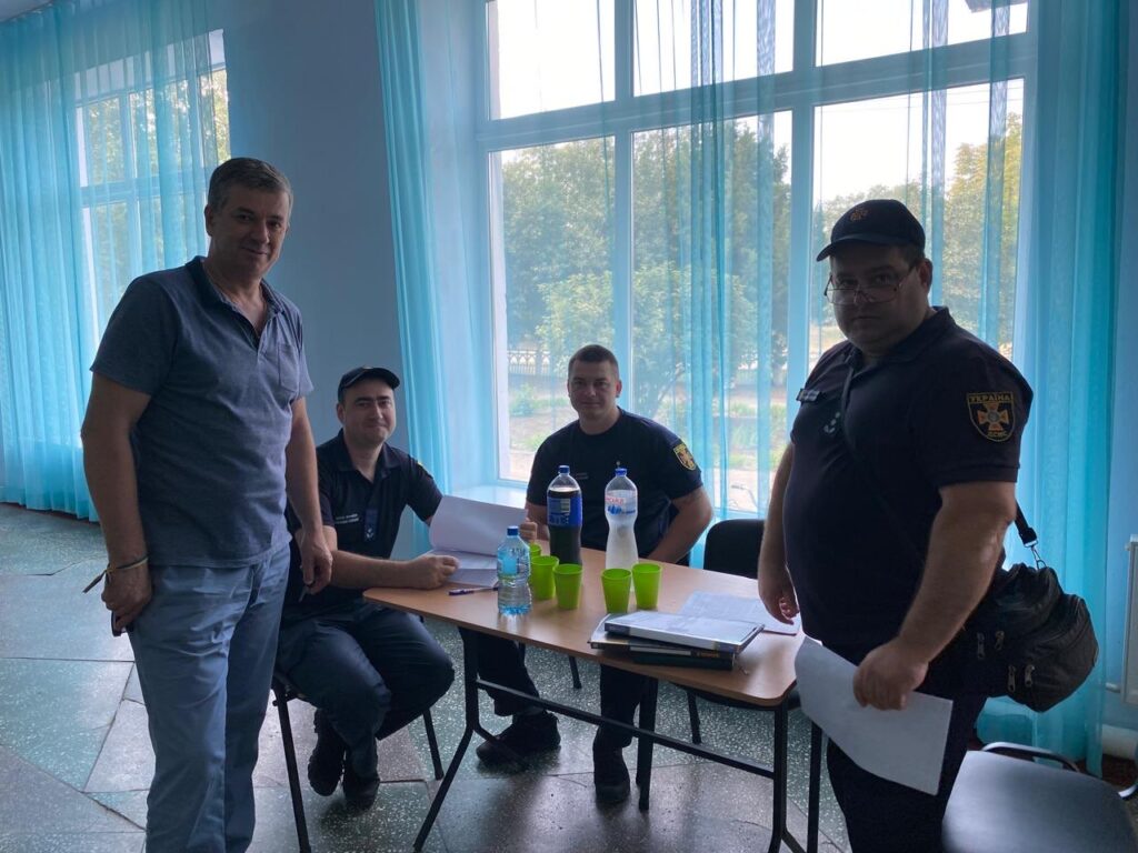 Комісія з обстеження готовності закладів освіти перевіряє готовність освітніх закладів Чорнобаївської сільської територіальної громади до нового навчального року