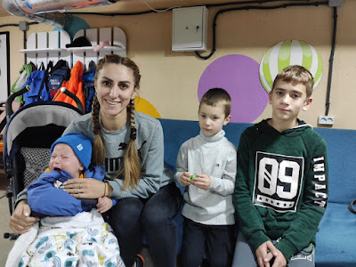 Анастасія – мама трьох дітей