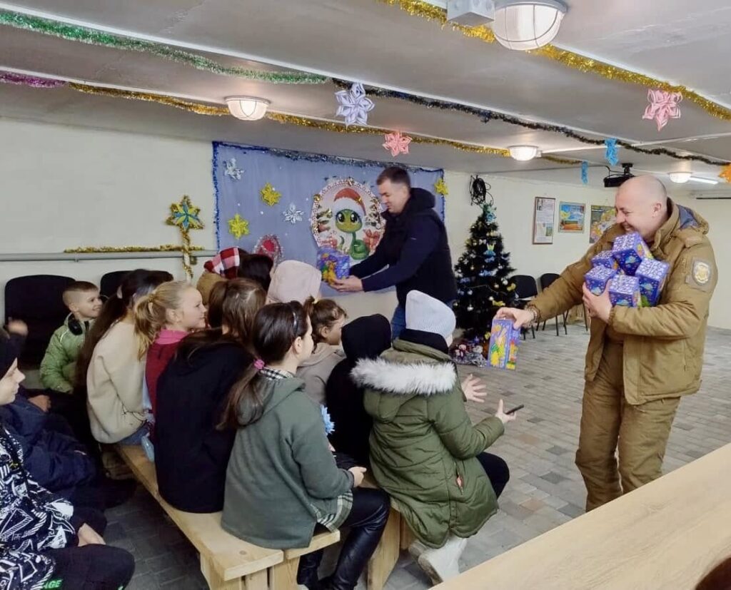 Привітання дітей Лиманецького старостату з Різдвом
