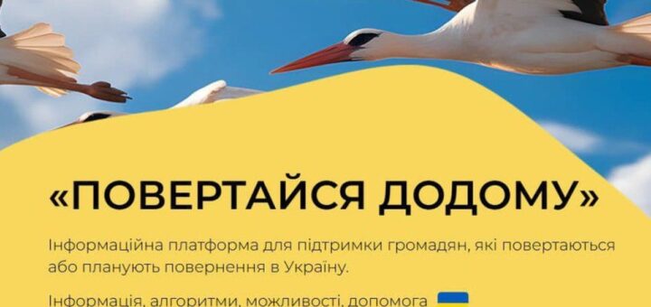 «Повертайся додому»: в Україні оновили інформаційну платформу для громадян, що планують повернутися в Україну