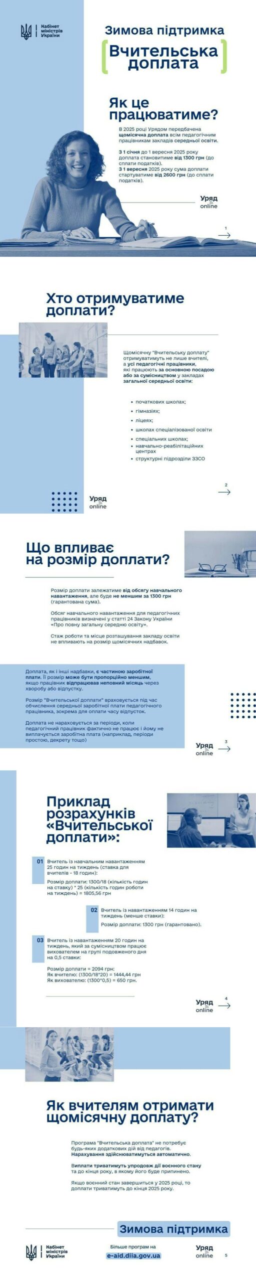 Як працює механізм "Вчительської доплати"?
