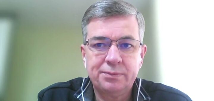 Михайло Линецький на робочій нараді