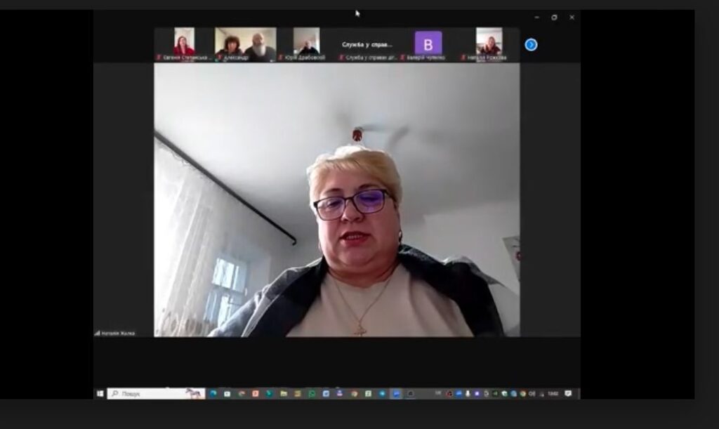 Відбулася онлайн-зустріч представників служби у справах дітей Херсонської районної державної (військової) адміністрації