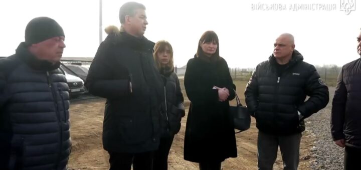 Михайло Линецький на зустрічі між представниками Чорнобаївської громади та делегацією з Меджибізької селищної громади Хмельниччини.