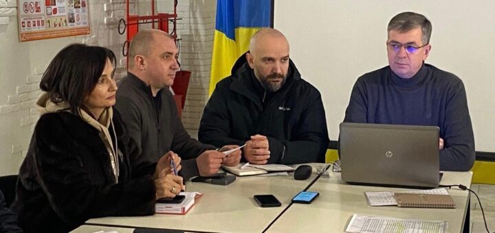 Михайло Линецький на засіданні координаційної наради