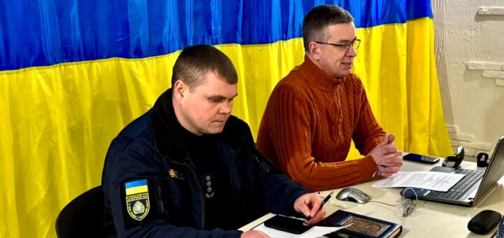 Михайло Линецький та Роман Харченко на засіданні ТЕБ та НС