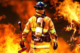 Зображено пожежника