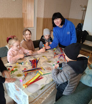 досвід багатодітної родини Надії в хабі ЮНІСЕФ