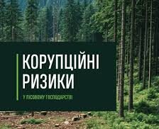Дослідження НАЗК «Корупційні ризики у лісовому господарстві» - 2025