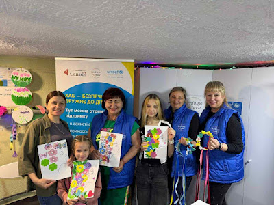 Дитинство всупереч війні: як простір ЮНІСЕФ надихає херсонців та надає психосоціальні послуги