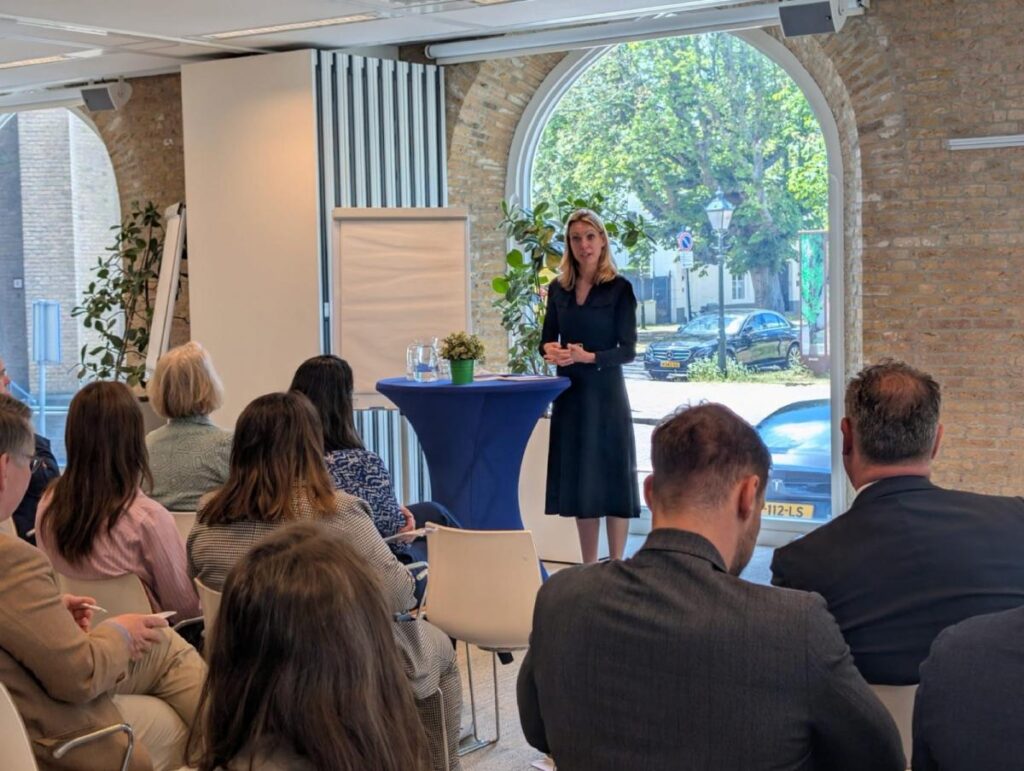 Ренске Стінберген на Форумі сприяння партнерству для відновлення на місцевому рівні