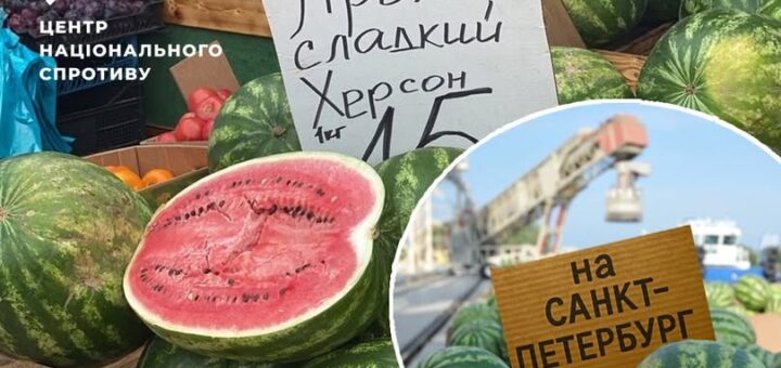 На ТОТ Херсонщини дефіцит кавунів