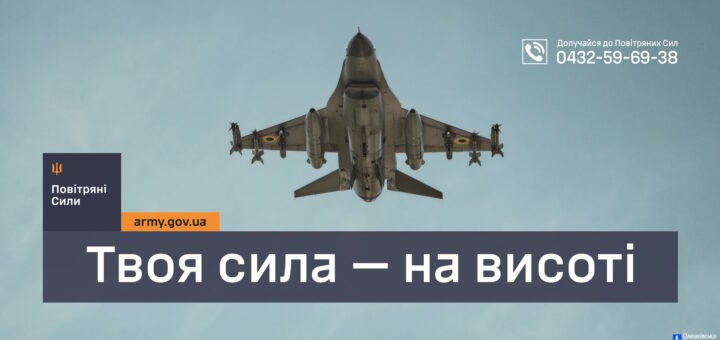 Повітряні Сили України — щит неба та символ незламності