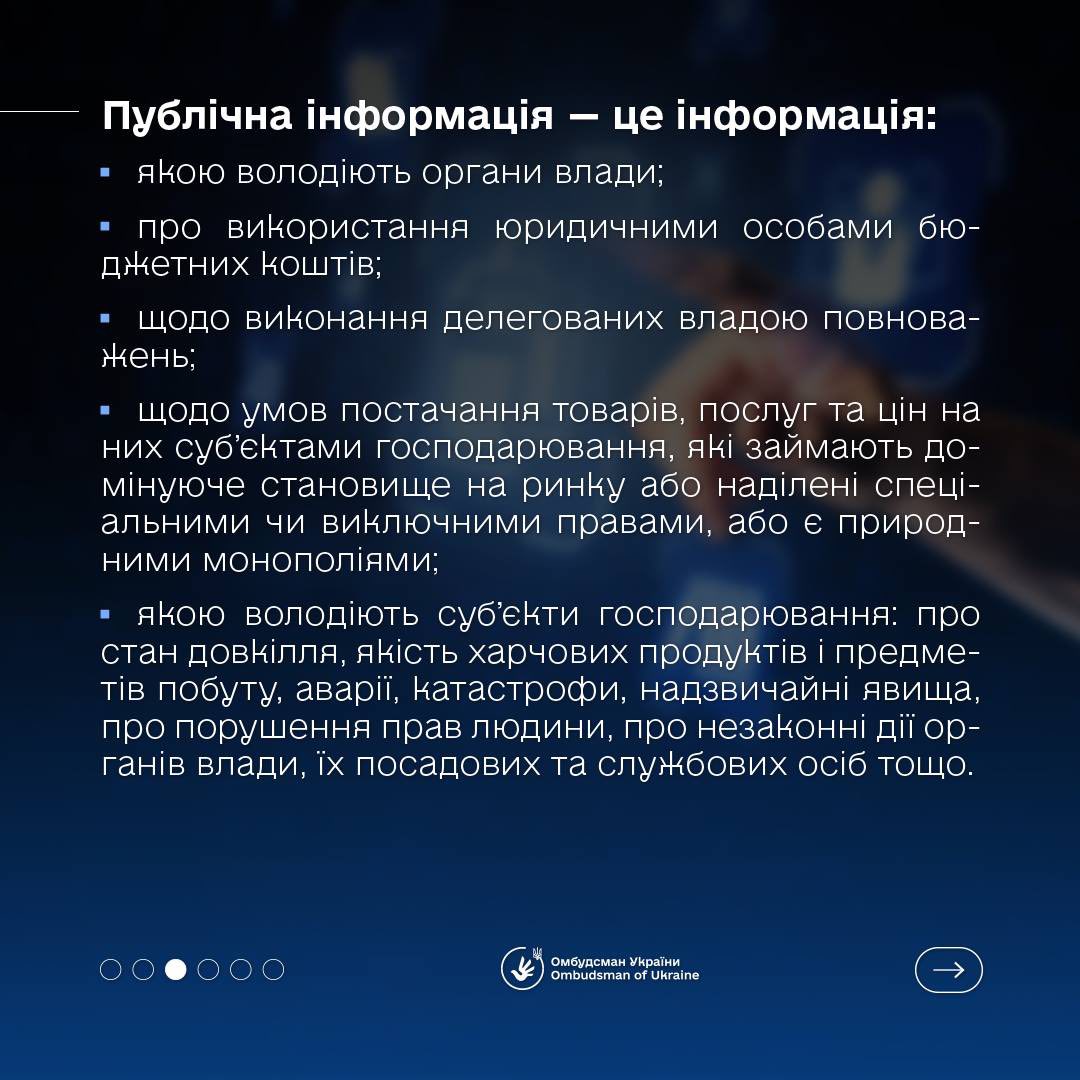 Право знати: доступ до публічної інформації як основа демократії