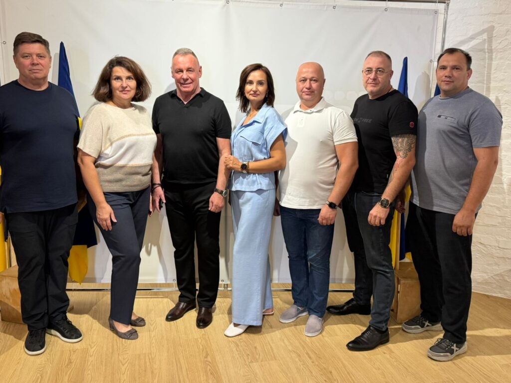 Михайло Жадан та начальники військових адміністрацій населених пунктів Херсонського району