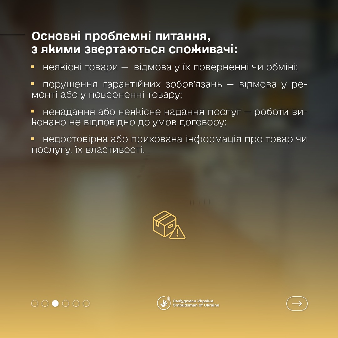 покроковий алгоритм дій у разі порушення прав споживача.