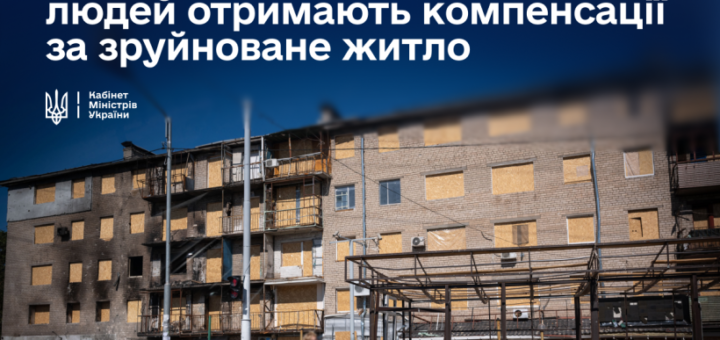 єВідновлення: ще майже 6300 людей зможуть отримати компенсації за зруйноване житло