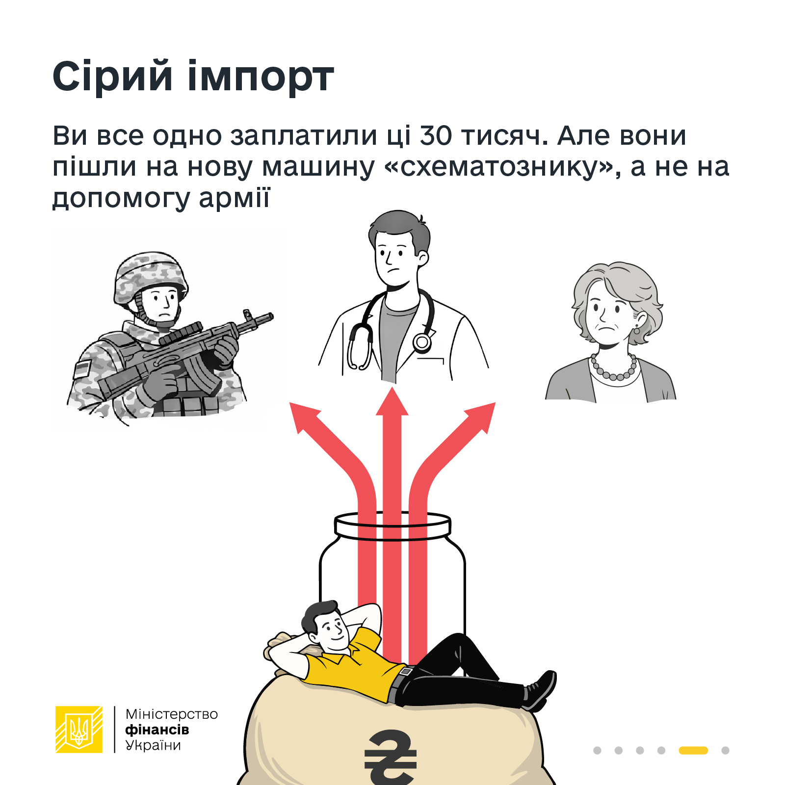 Купуєш за ту саму ціну — обираєш, кого фінансуєш: армію чи тіньовий бізнес