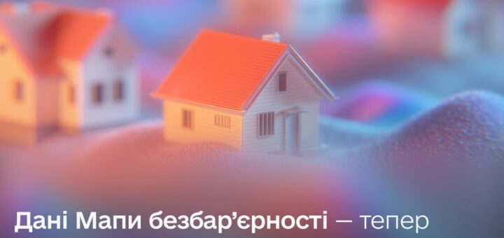 Шукайте інклюзивні місця на мапі України на порталі відкритих даних
